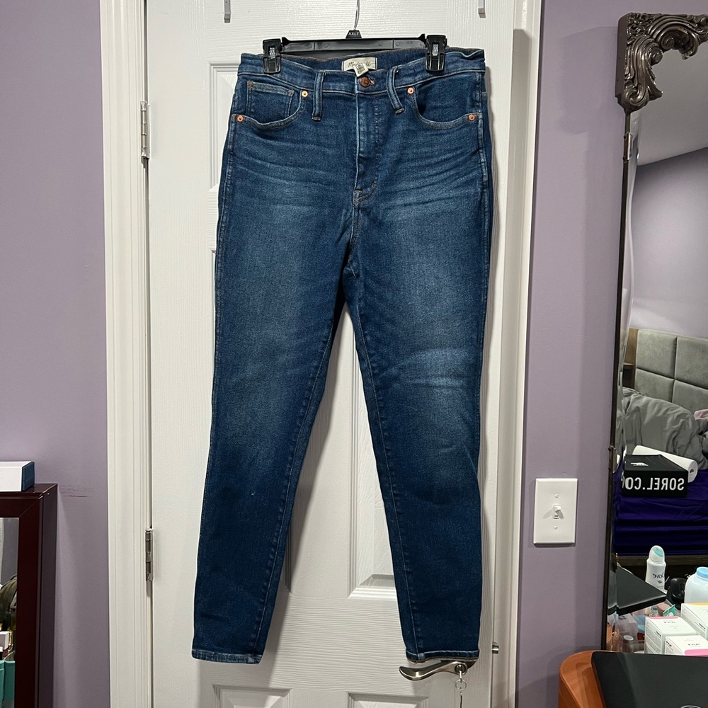 Madewell High rise skinny jeans